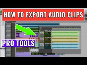 How to Export Audio Clips in Avid Pro Tools - OBEDIA Digital Audio Training & Tech Support
