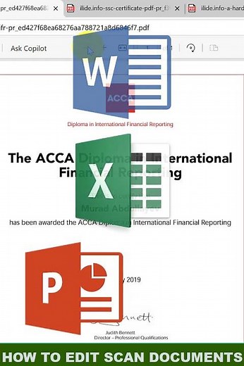 How to Edit Scan Documents for FREE in PDF