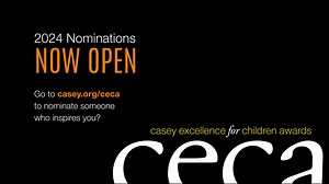 Do you know an inspiring birth father like Roger? Someone who was involved in the child welfare system and who now uses their experience to improve the system for others? There’s still time to nominate someone who inspires you for a 2024 Casey Excellence for Children Award. Each year Casey Family Programs honors birth fathers, birth mothers, alumni of foster care, kinship caregivers and resource parents who have made extraordinary efforts on behalf of those involved in child welfare. Nomination 