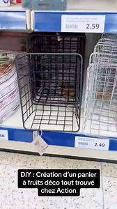 870K views · 10K reactions | Diy Création d’un panier à fruit déco tout trouvé chez Action. #action #pourtoi #foryou #pageforyou #DIY #tutorial #deco #cricut #cricutmaker #cuisine #creation #11 | Charity Pearl | Facebook