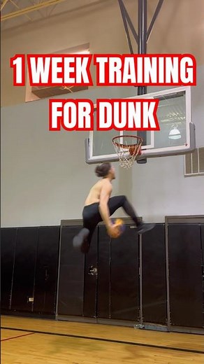 TRAINING FOR DUNK | 1 FULL WEEK #dunk #basketball
