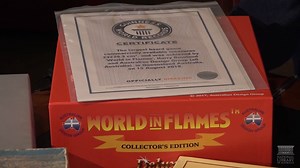 1.3K views · 23 reactions | Ahead of tomorrow night's premiere of 'Are You Board Yet?', here's a sneak-peek at one of the featured board games, 'World in Flames', the world's largest board game - we have the Guinness Book of World Records certificate to prove it! Tune in at 8pm AEST on Friday 28 August for the full discussion: https://bit.ly/3b7LD6X #NLADigitalCommunity | National Library of Australia | Facebook