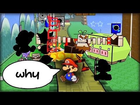 I tried Super Paper Mario's Randomizer...