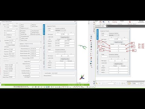 CAESAR-2 STRESS ANALYSIS OF PUMP LINES- HOW TO CHECK THE NOZZLE LOADS - STATIC EQUIPMENT -PART-5