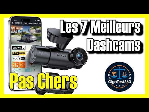 🚗🔥 Les 7 MEILLEURS Dashcams PAS CHERS sur Amazon [2026]✅[Qualité/Prix] caméra voiture
