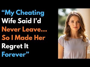 “My Cheating Wife Said I’d Never Leave… So I Made Her Regret It Forever” #cheating