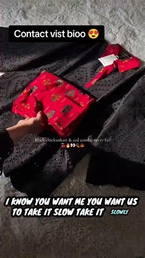 Elegant Black Chikankari & Red Floral Suit | New Summer Collection 2026 #springsuits #festivelook