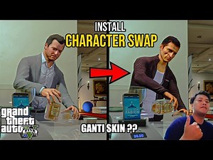 HOW TO INSTALL MOD CHARACTER SWAP IN GTA 5 | CHANGE SKIN TRAVOR MICHAEL FRANKLIN | GTA 5 MODS