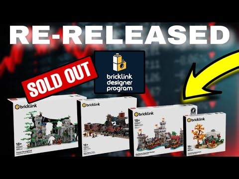LEGO Bricklink Designer Program Re-Released and SALE...