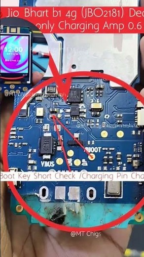 🔋 Jio Bharat B1 4G (JBB02181) Dead Solution | Only 0.6A Charging Fix 🔧