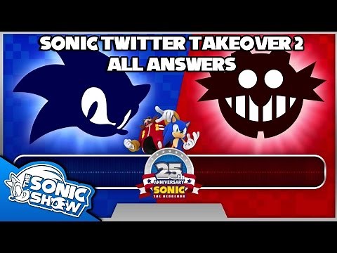 Sonic Twitter Takeover 2 - All Answers (voiced by Sonic and Eggman!)