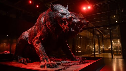 奇异而美丽的神话生物的展览。Mythical Creatures Museum｜神話生物館