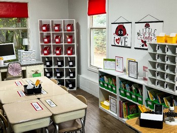 Lucky Ladybug Lesson Plans Theme Organized Teacher's Tool Kit + Decor Pack