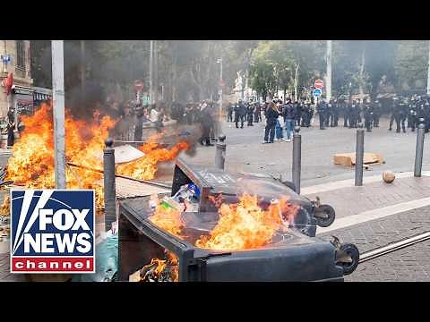 France ROCKED by protests amid clashes with police