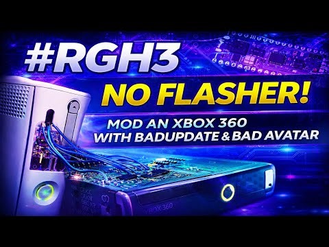 RGH3 Without a Hardware Flasher – Mod an Xbox 360 Using BadUpdate & Bad Avatar