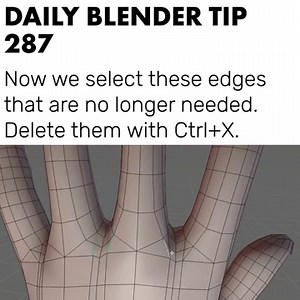 Daily Blender Tip 287: Solving Edge Flow Problems