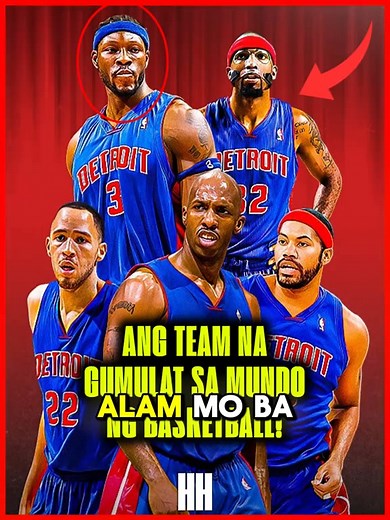 DETROIT PISTONS 2004 ANG TEAM NA NAGULAT SA LAHAT! 😱 Ang Gumulat sa Buong Mundo! #detroitpistons #Lakers #NBA #basketball #sports #SportsNews #BasketballNews #nbanews #highlights #reelsfacebook #SportsHighlights #nbahighlights #basketballhighlights #Pistons #DetroitBasketball #fypシ #foryouシ #kobe #shaquilleoneal | The Last Bucket