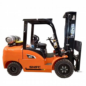 [Hot Item] Montacargas 4 Toneladas Altura 4, 70 Mts Desplazador Lateral Neumaticas Gas Lp Forklift