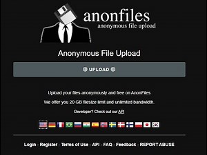 HOW TO CREATE YOUR OWN DOWNLOAD LINK FOR FILES AND SOFTWARE ? [ANONFILES]