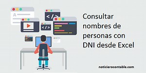 Consultar nombres de personas con DNI desde Excel