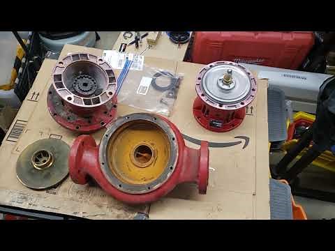 Hot Water Circulation Pump Rebuild Bell & Gossett Armstrong Taco Grundfoss Circulator Commercial