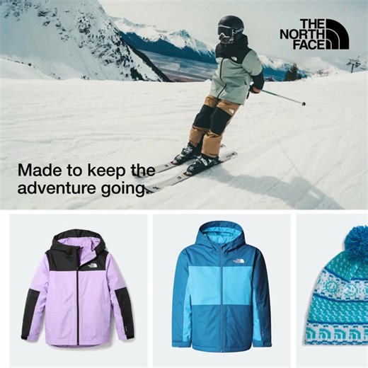 Make every season count with styles built to grow with them. | The North Face