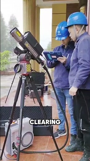 How Does This Laser Cut Trees So Easily?