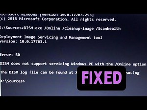 How To Fix Dism Error 50 On Windows 11/10