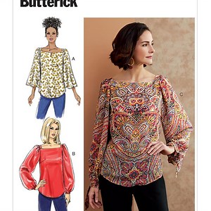 Butterick Misses' Top Pattern (sizes 6-14)