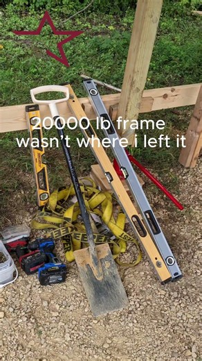 timber frame wasn’t where i left it | from the bench