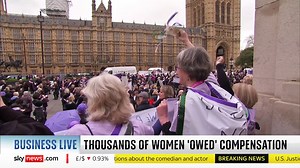 'Women who have good jobs, generous pensions... they don't need this money. They're angry, they're hurt but they're not suffering' Economist, Frances Coppola says WASPI women affected by the change in state pension age should've pursued 'targeted support' from the government Full story ➡️ https://trib.al/RZutVA5 📺 Sky 501 and YouTube | Sky News