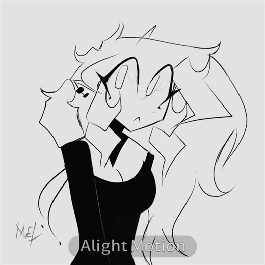 Stare 👀// ORG [ iq : me ] ocxoc #art #drawing #ibispaintx #tweening