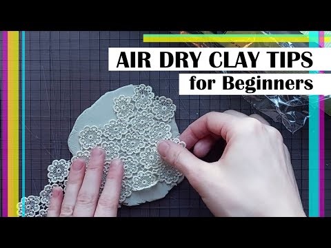 Air Dry Clay Tips for Begginners ✨ 7 Helpful Tips!