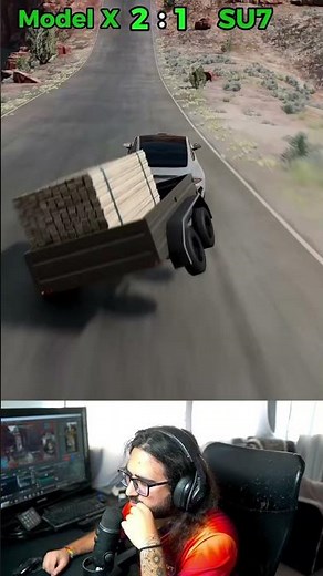 Tesla modelo x vs Xiaomi su7