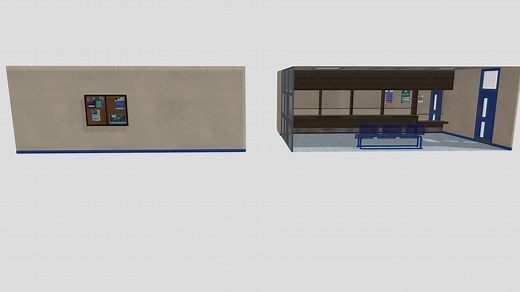 Police Station - Download Free 3D model by A9908244