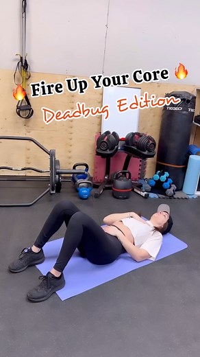 3.1K views · 19 reactions | Deadbug Variations for Core Strength...