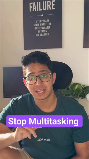 Stop Multitasking Your Brain Doesn't Like It #neuroscience
