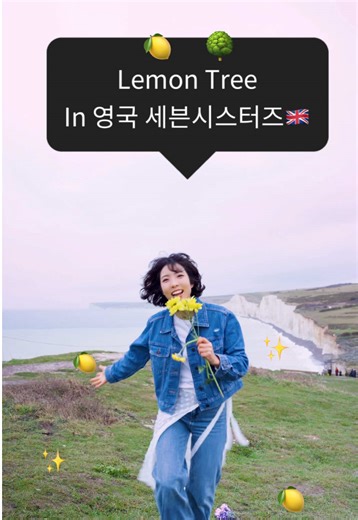 마지막에 나오는 발 박수 어떻게 하는 거..에요? 🎧정예원(YEWON) - Lemon Tree #정예원 #레몬트리 #LemonTree #영국 #세븐시스터즈