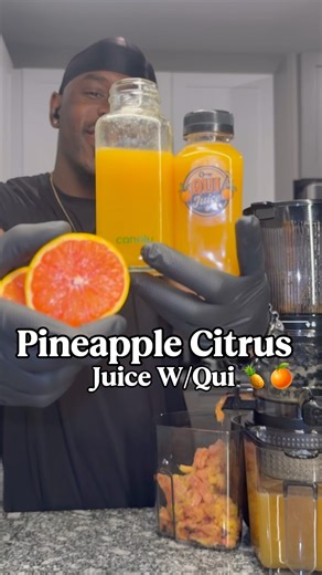 Pineapple Citrus Juice W/ Qui 🍍🍊🔑