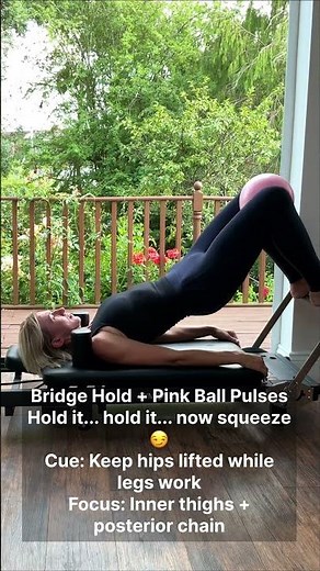 Spicy Reformer Hip Rolls 🔵 | Inner Thighs, Glutes & Core Stability