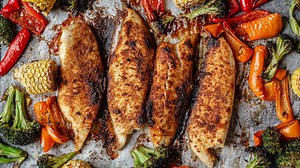 Sheet Pan Smoked Paprika Tilapia Recipe - Tasting Table