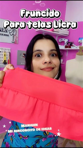 244K views · 5.3K reactions | Cómo hacer el Fruncido en telas LICRADAS tutorial fácil y rápido #taller #sewing #videosvirales #tutorial #design #sew | Marigen | Facebook