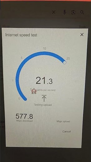 Xfinity Internet Speed Test