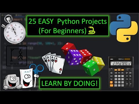 25 EASY Beginner Python Projects 🐍