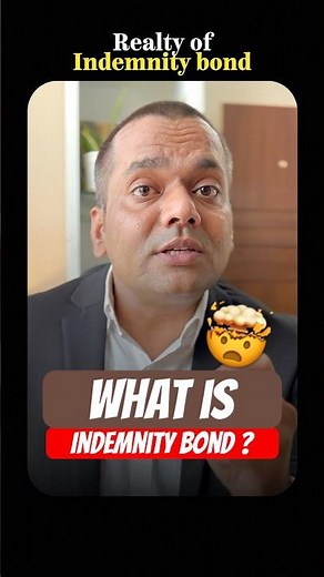 What is Indemnity Bond in Real Estate? | Hidden Loan Trap.