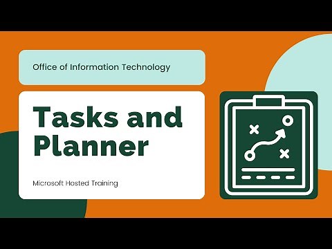 How to Use Microsoft Planner and To Do | Microsoft Training | Tech Tips