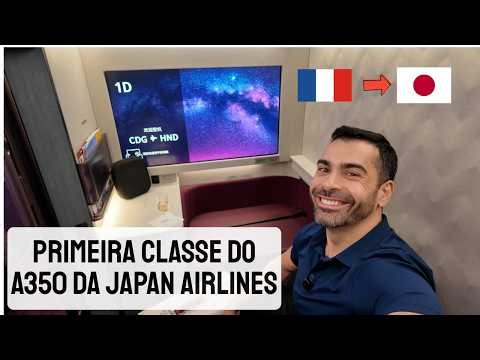 Como é passar 14 horas na Primeira Classe da Japan Airlines?