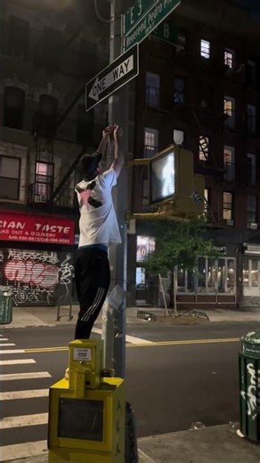 Sticker bombing in NYC