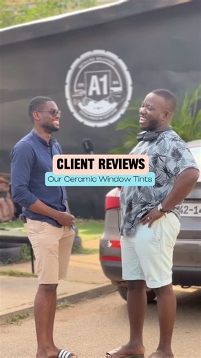 15 reactions | Ceramic Tint Review! If you need tints on your car make sure they are ceramic tints from us. 狼Affordable ✅Professional Heat Rejection 邏Clear Vision from the inside (Day and Night) Pull up or send a DM for further details #reviews #clientreview #carwindowtints | A1 Detailing Solutions | Facebook