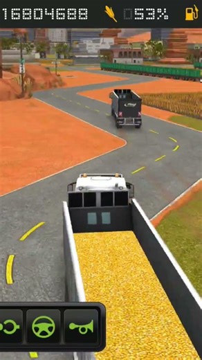 The Harvester Has Climbed On Top Of The Truck #fs18 #viralshort #newshort #trendingshort #shorts